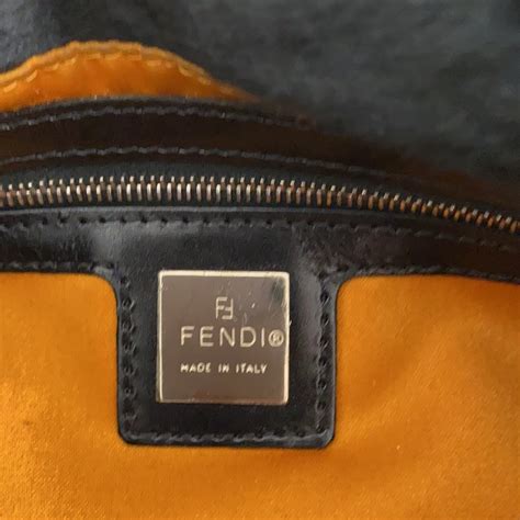 Fendi Vintage Spotted Pony Skin Tote Bag 